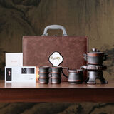 尚言坊紫陶功夫茶具套装家用新款办公茶杯泡茶壶套装生日新年礼物伴手礼