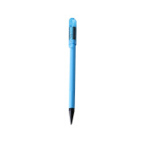 派通（Pentel）0.5mm自动铅笔 笔帽式不易断芯活动铅笔学生绘图考试用 A105C-S 蓝色