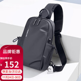 高尔夫（GOLF）胸包男士斜挎包男单肩包休闲ipad手机包户外运动跑步包骑行背包