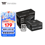Thermaltake（Tt）额定500W Smart 500W 电脑电源（80PLUS认证/主动式PFC/智能温控风扇/支持背线）