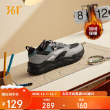 361°运动鞋女冬季加绒复古棉鞋情侣厚底休闲老爹鞋子女682446738-2