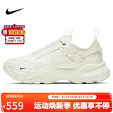 NIKE女休闲鞋老爹鞋TC 7900运动鞋DD9682-100米黄36