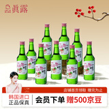 真露（JINRO）韩国烧酒 桃子味 360ml*9瓶 进口洋酒 利口酒 果味酒 低度微醺
