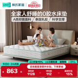林氏家居林氏木业天然乳胶垫乳胶床垫弹簧床垫20cm床垫子1.8x2米国家补贴
