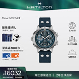 汉米尔顿（Hamilton）卡其航空超越风速计时码表抗磁硅质游丝45迷彩风暴手表男士机械表