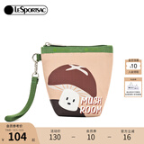 LeSportsac乐播诗新款迷你手拿包小清新轻便零钱口红收纳包送女生礼物 元气蘑菇