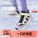 Skechers斯凯奇儿童绒绒靴（机甲系列）男女童透气运动鞋303902L