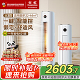 长虹（CHANGHONG）空调大3匹熊猫懒新一级省电客厅变频立式空调柜机国家补贴以旧换新KFR-72LW/ZDTTW2+R1十年包修