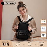 LeSportsac乐播诗新款ESSENTIAL超轻系列双肩包背包女包送女生礼物 黑色