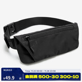迪卡侬运动胸腰两用男女腰包斜挎包手机袋春夏WSSA午夜黑均码 4331748