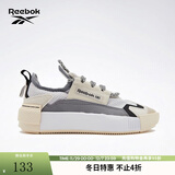 Reebok锐步官方男女SUDECA舒适机能风奶油厚底低帮休闲板鞋 FZ2003 白色/灰色 36.5