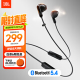 JBL TUNE 235BT 半入耳式蓝牙耳机 颈挂式耳机 防水设计 免提通话 适用苹果小米 购物推荐 黑色