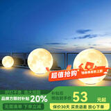 大观园（DGY）月球灯庭院灯氛围感户外灯防水落地灯月亮草坪氛围灯中山灯具378O 9876-20cm【户外月球灯】暖光