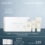 卡尔文克雷恩（Calvin Klein）ck one中性淡香水礼盒香氛沐浴套装生日节日礼物（效期至26.11)