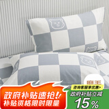 艾薇（AVIVI）枕套一对儿童枕套卡通学生枕芯套单人枕套 灰格熊 48*74cm