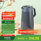 虎牌（TIGER）保温壶 304不锈钢时尚保温/保冷壶PWO-A20C-HD 深灰色 2L