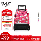 DELSEY戴乐世男女大容量双肩背包减负护脊1-3-6年级小学生儿童拉杆书包