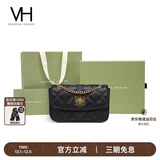 VANESSA HOGAN VH女包茵然软包系列复古太阳神斜挎包菱格链条腋下包小众单肩包