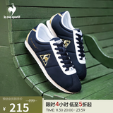乐卡克法国公鸡男女复古低帮运动蒙贝利尔休闲鞋跑步鞋CMT-213366 深蓝/白 42