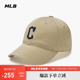 MLB帽子男女情侣棒球帽软顶鸭舌帽秋冬运动帽四季3ACP6601N-45SAS-F