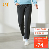 361°运动裤子女秋冬季跑步宽松户外休闲裤直筒长裤卫裤662434710D