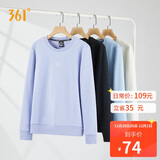 361°卫衣女秋冬季外套运动休闲套头衫宽松圆领长袖上衣662334801D-10