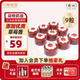 中粮香雪迷你红丝绒草莓慕斯蛋糕55g*9 糕点点心下午茶休闲食品