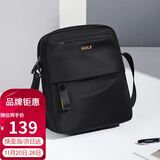 高尔夫（GOLF）单肩包男士休闲斜挎包男手机ipad包防泼水通勤运动挎包送男友礼物