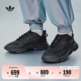 adidas OZWEEGO CELOX经典复古运动老爹鞋男女阿迪达斯官方三叶草   黑   42