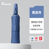 天玮伞业全自动雨伞大号加固伞骨抗风加厚黑胶晴雨两用伞原创手柄-可定制
