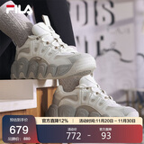 FILA 斐乐官方可颂面包鞋运动鞋女2025年休闲鞋老爹鞋