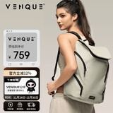 VENQUE范克双肩包男大容量轻便户外旅行背包女通勤商务电脑包大学生书包