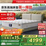 金可儿（Kingkoil）床垫威斯丁酒店款乳胶席梦思弹簧床垫繁星A床垫1.8*2米软硬适中