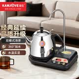 金灶（KAMJOVE） 电茶壶自动上水电热水壶304不锈钢热水壶茶具烧水壶自动茶具T-22A 1L 黑色