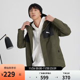 彪马PUMA 男子修身山系户外机能风运动拉链连帽梭织夹克外套 848287