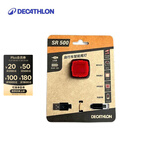 迪卡侬自行车灯前尾灯CLIP夜骑USB充电警示灯头灯青蛙灯OVB2 智能刹车感应尾灯