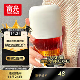 FGA富光玻璃杯女胶囊泡茶杯便携高颜值办公室学生茶水分离杯子360ML