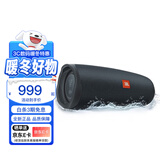 JBL CHARGE ES2 音乐冲击波青春版二代 便携蓝牙音箱 低音炮桌面音箱 防水设计长续航 黑色