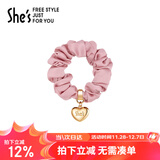 She's茜子心型职业发圈皮筋简约发绳时尚头饰生日礼物送女友