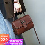 viney牛皮包包女包斜挎妈妈包轻奢单肩手提包生日礼物高级感送女友老婆