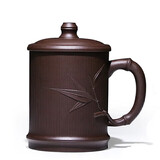 荆邑紫砂杯子茶杯大号水杯全手工男女功夫茶具茶杯套装紫砂茶壶宜兴礼品泡茶节节高升