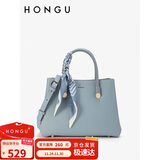 红谷女包单肩包女手提包包牛皮斜挎包丝巾搭配戴妃包 生日礼物送女友