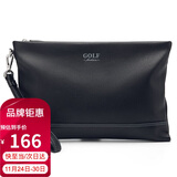 高尔夫（GOLF）男士手包柔软头层牛皮时尚信封钱包手抓包多卡位手拿包父亲节礼物