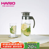 HARIO原装进口冷水壶大容量耐热玻璃杯凉水茶壶果汁杯1400ML