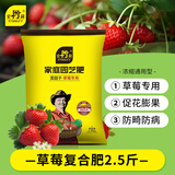史丹利种草莓肥料专用肥营养肥盆栽营养液家用水溶肥有机复合肥2.5斤