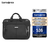 新秀丽（Samsonite）电脑包电脑内胆包商务公文包可挂靠手提包BP0*09009黑色15.6英寸