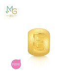 周生生字母串珠 黄金转运珠生日爱意礼物 定价单颗 92900C字母E