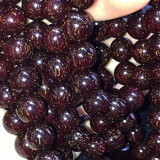 紫辰檀《千年树龄老料》满金星印度小叶紫檀手串男108颗佛珠项链女念珠 满金星紫檀手串108颗6mm女士款