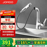 九牧（JOMOO）多功能抽拉式可旋转一键止水双控面盆龙头 32397-594/1B-Z