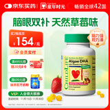 ChildLife童年时光婴幼儿藻油dha0防腐儿童学生补脑dha6个月+60粒/瓶【单瓶